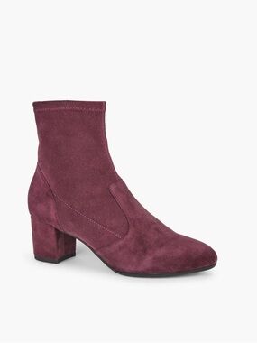 Talbots Suede Pardo Ankle Bootie
